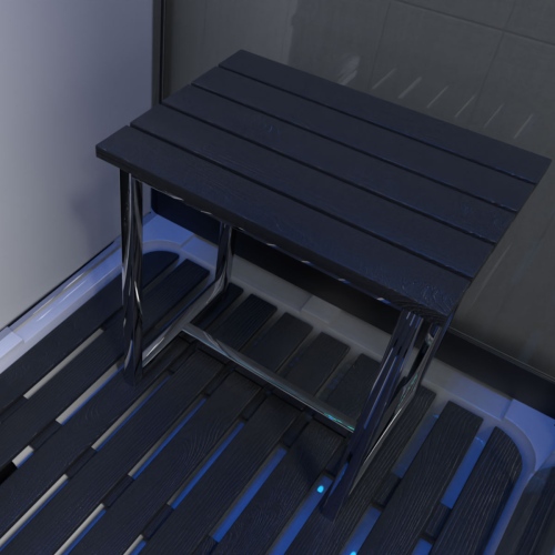 Black Shower Seat